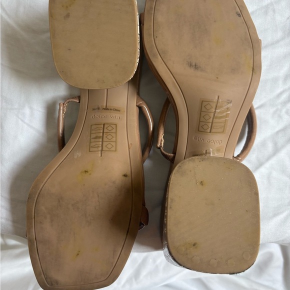 Dolce Vita | Women's Cafe Croc Heel Square-Toe - size 9 - Picture 4 of 7